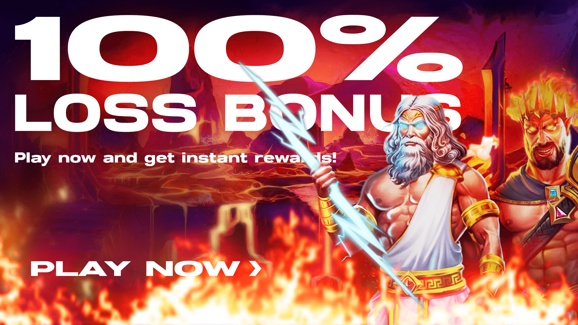 100% Loss Bonus on Select Games
